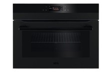 Image of Oven AEG KMK768080B CombiQuick Built In Combi Microwave Oven - Black