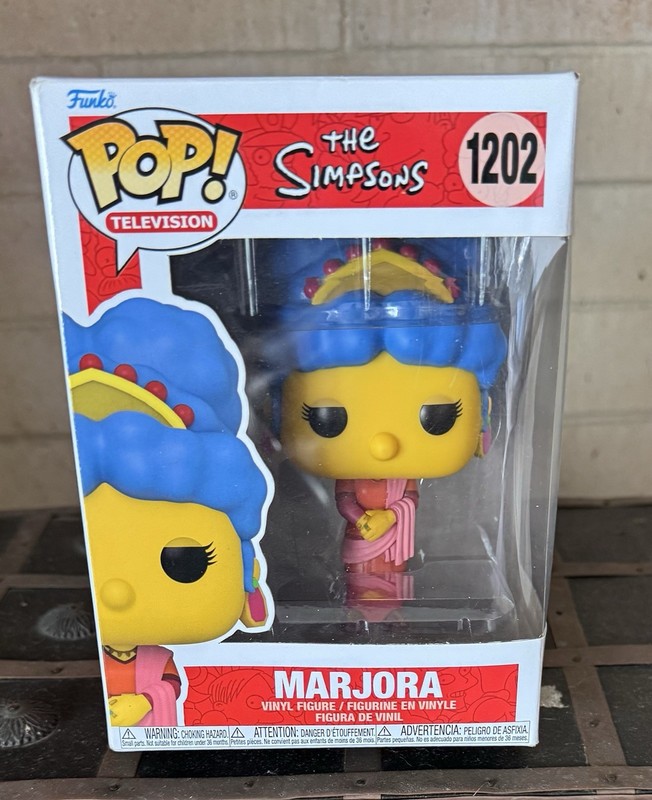 Funko Pop The Simpsons Marjora #1202 Vinyl Figure IN BOX
