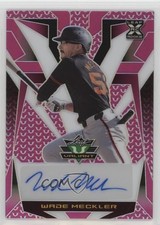 2023 Leaf Eclectic Valiant Pink Prismatic /7 Wade Meckler #V-WM1 Auto 1n96