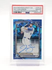 JAC CAGLIANONE 2024 BOWMAN CHROME DRAFT SAPPHIRE 1ST AUTO /199 PSA 10 Q6438