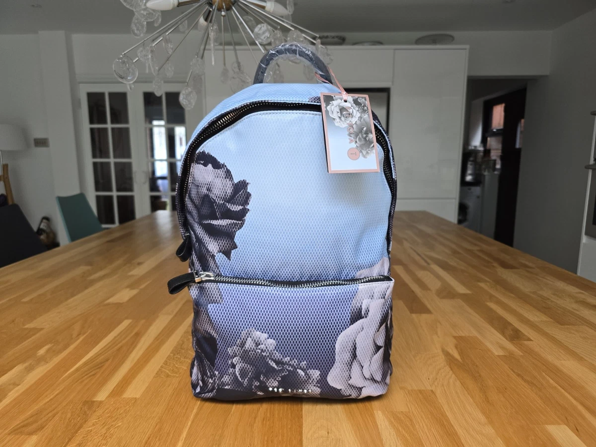 Ted Baker SHEFA Backpack Nocturnal Animal Rucksack Black Travel Work Gym Bag Barrels Gym Bag | Animal Pak main image 2