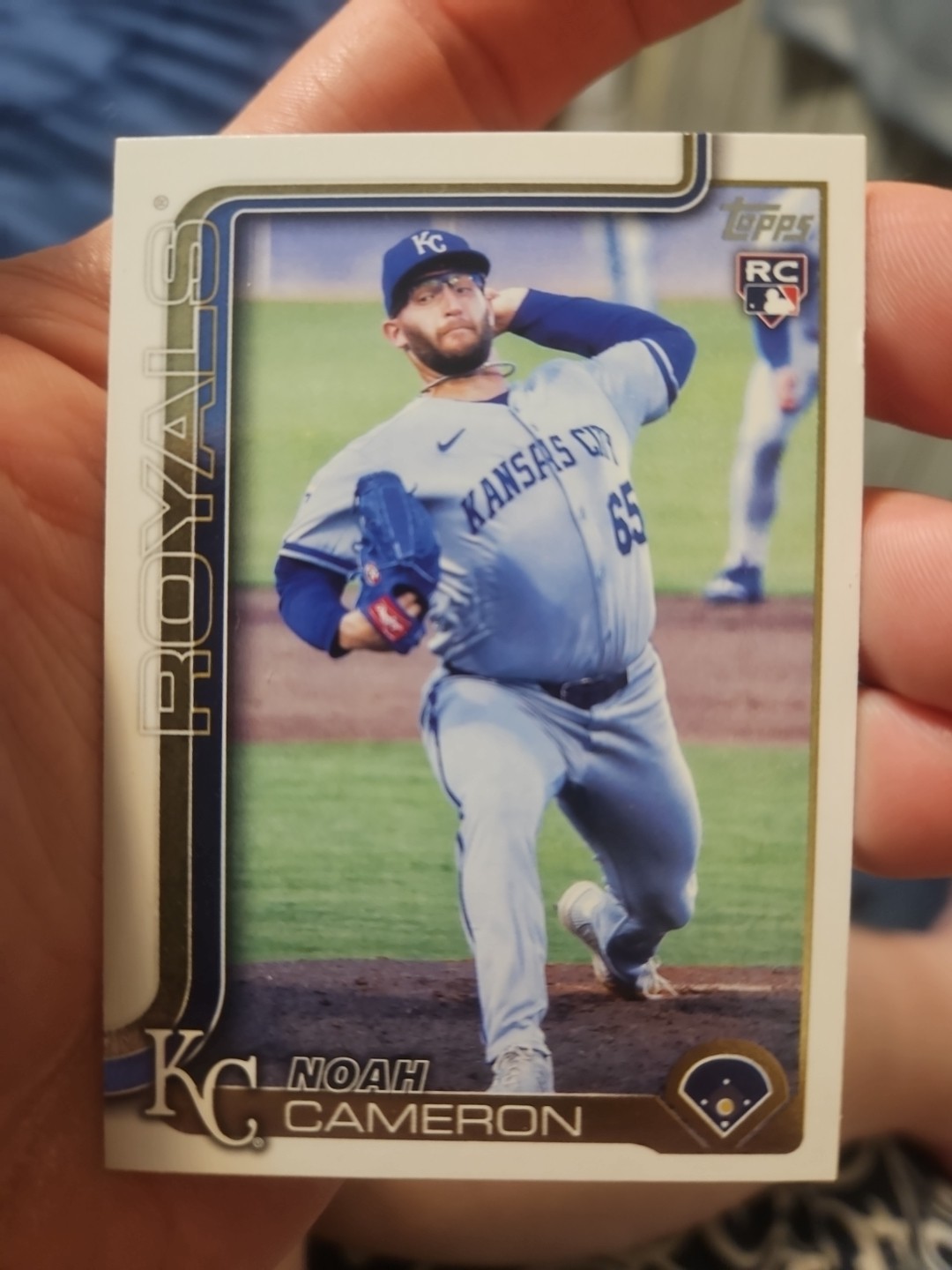 Noah Cameron 2025 Topps Update #US65 RC Rookie Kansas City Royals