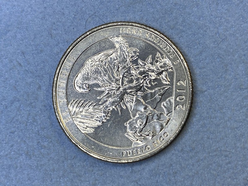 2009-D 25C Puerto Rico U.S. Territories Quarter Very Nice From Bank Roll