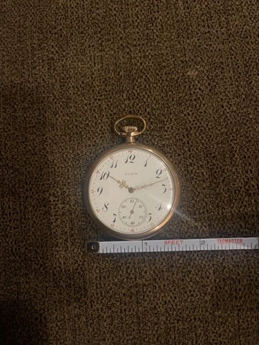 Antique ELGIN Pocket Watch NON-RUNNING Parts Repair | Mechanical Vintage