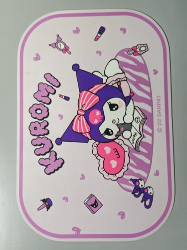 Kuromi Mouse Pad | Sanrio Limited release Kuromi Desk Mat officially Licensed - 第 2/6 張圖片