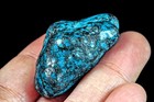 72.6Ct Smoky Blue Turquoise Associated Mineral Polished Nugget Specimen UPKX315 — photo 2