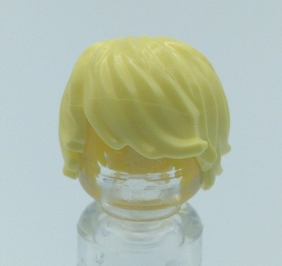 LEGO Minifig Hair Light Yellow Blond Frozen 18226 87991 Boy Guy Friends Kristoff
