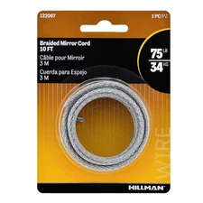 The Hillman Group 122067 Braided Mirror Cord 10 ft