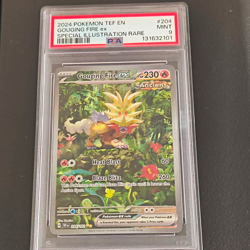 Gouging Fire ex graded PSA 9 for sale on eBay