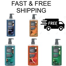 DOVE MEN CARE Body Wash Oil to Rebuild Skin in the Shower with Plant-Based Cl