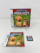 Paws & Claws Dogs & Cats Best Friends Nintendo DS Video Game Pet Sim CIB Tested