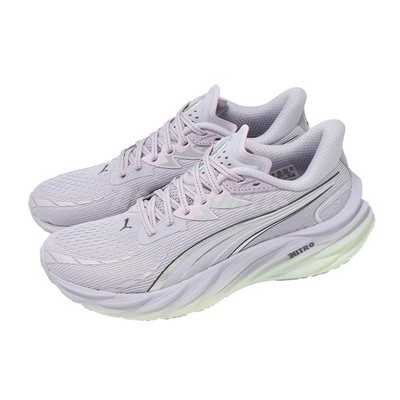 Puma Velocity Nitro 4 Wns Purple Silver Women Running Shoes Sneakers 311141-11