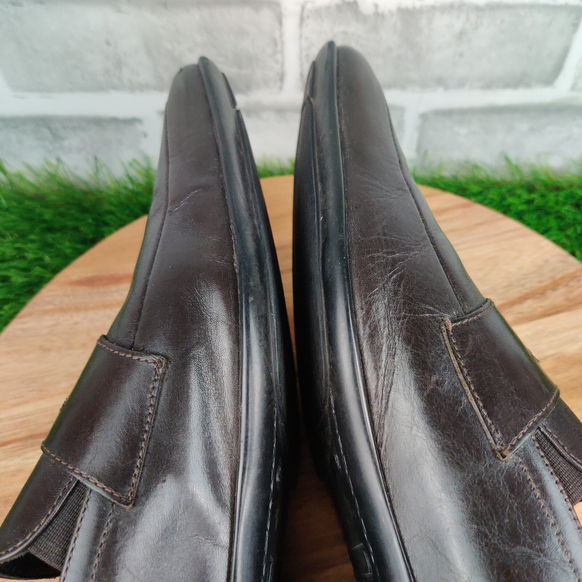 To Boot New York Adam Derrick Dark Brown Penny Loafers 
