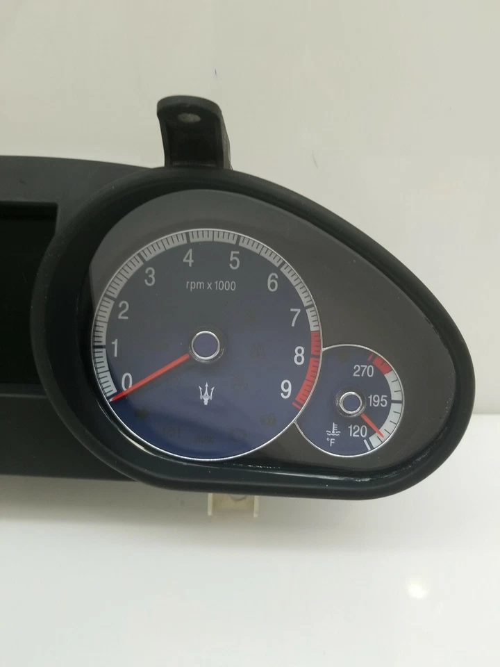 Maserati Quattroporte 05 + Velocímetro Tablero Instrumentos Cuadro Medidores P/N 229336 Foto 2 de 4