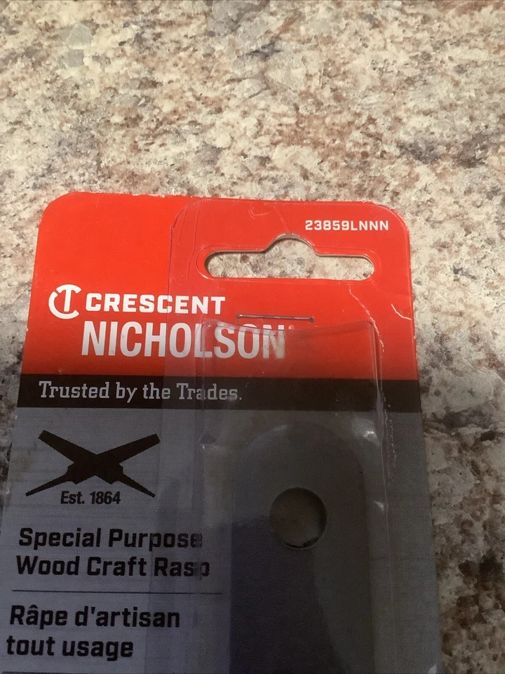 Crescent Nicholson 8 in. Special Purpose Wood Craft Rasp File ~ Black Diamond ® - Image 3 of 4