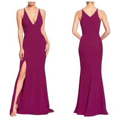 strapless open back dress Iris Gown – Dress the Population main image 0