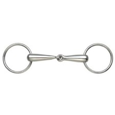 Shires Hollow Mouth Loose Ring Snaffle Bit