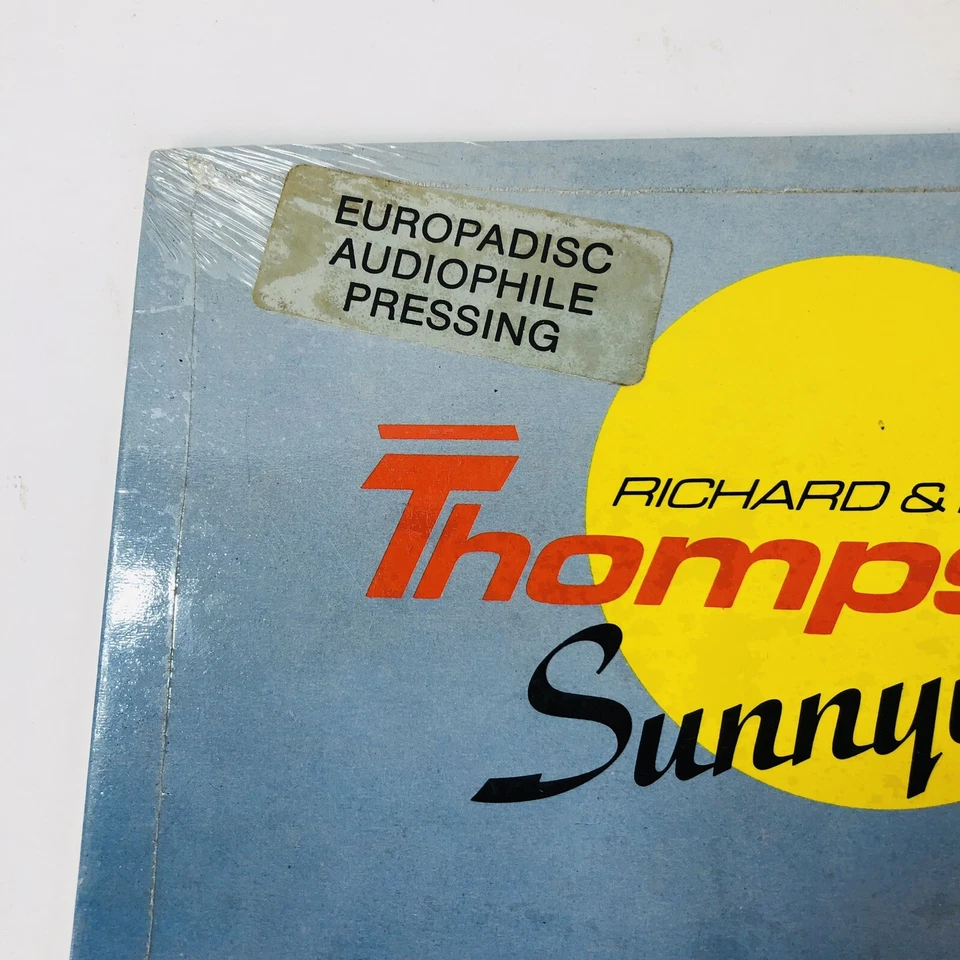 RICHARD & LINDA THOMPSON Sunnyvista US Rare Europadisc Pressing NOS Sealed LP - Image 2 of 3