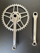 Vintage Frejus Cottered Crankset 44t - 170mm - c1950s 1960s
