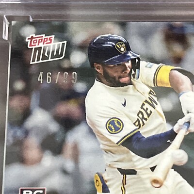 2024 Topps Now #37 Base Relic JACKSON CHOURIO Hits First MLB HR 46 