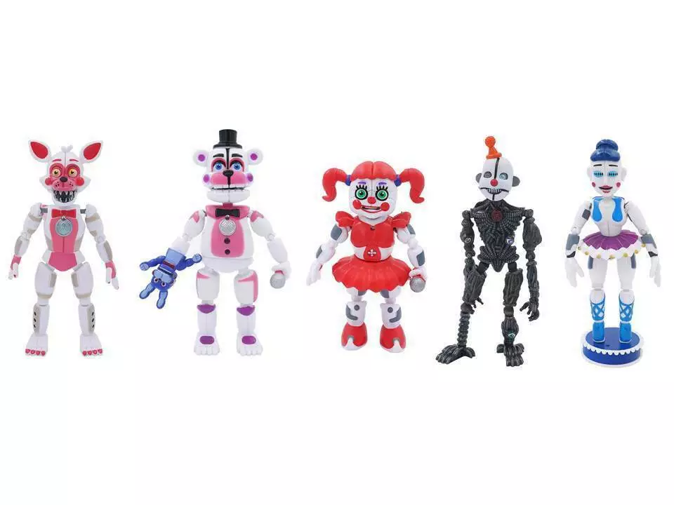 5'' Five Nights at Freddy's Sister Location Figures Baby FNAF Toys