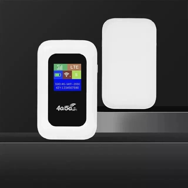 5G Unlocked LTE LCD Portable Mobile Broadband Wireless WiFi Router MiFi ...