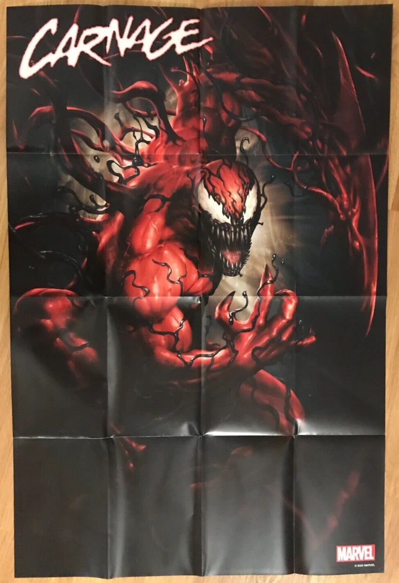 Carnage 1 Venom Spider-Man Retailer Promo Poster 36" X 24" Marvel NM/M 2022  | eBay