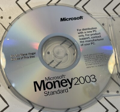Microsoft Money Standard 2003 PC Software For Windows 2000 | eBay