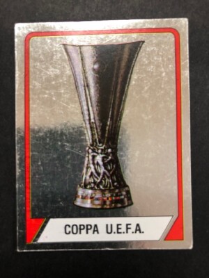 FIGURINE FOOTBALLERS PANINI 1986/87 CUP U.E.F.A. n 572 NEW WITH VELINA