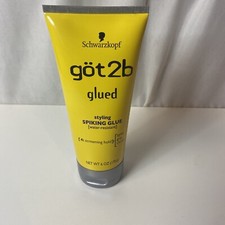Got2b Glued Styling Spiking Glue Water Resistant 6 OZ 170 g NEW