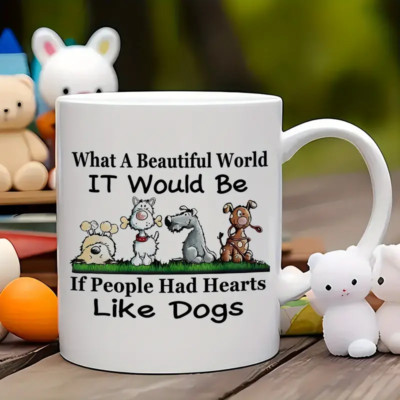 11 oz, like dog funny Mug birthday gift drinking cup ceramic room decoration