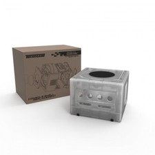 TeknoGame Console Shell Replacement Housing Kit for GameCube - Clear White