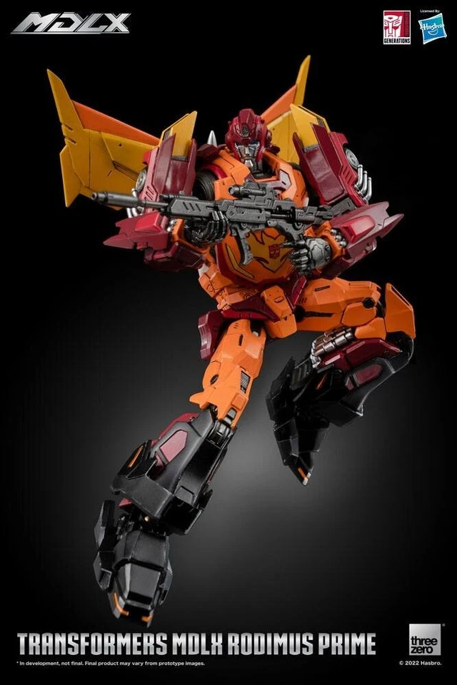 Figura de acción Transformers Mdlx Rodimus Prime - Imagen 2 de 4
