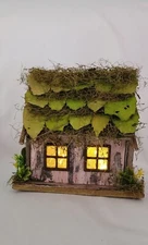 Unique Hand Crafted  Light Up Fairy Garden Home Decor