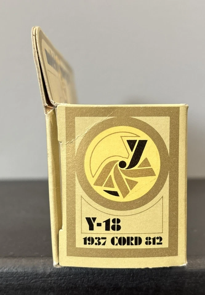 Matchbox Models of Yesteryear 1937 Cord 812 Diecast Car Model Y-18 England 1:35 - Image 2 of 4