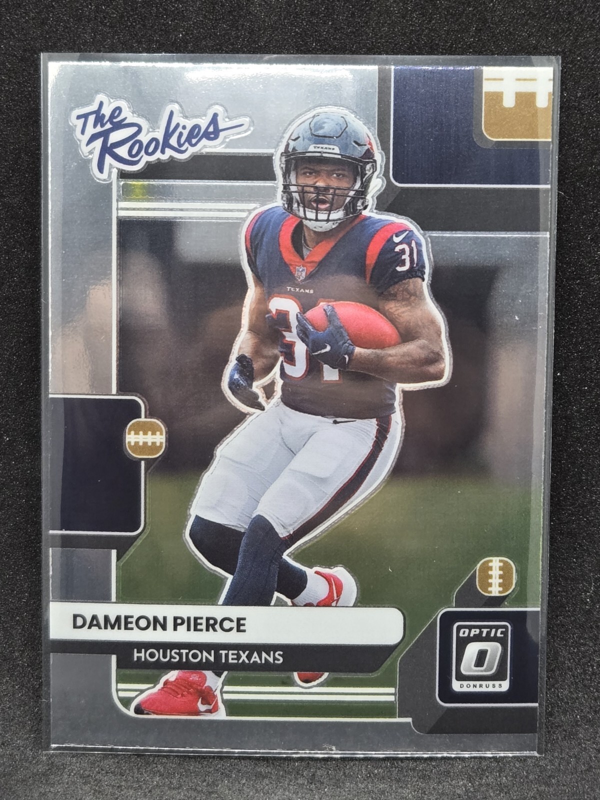 2022 Donruss Optic The Rookies Dameon Pierce #TR-19 Houston Texans
