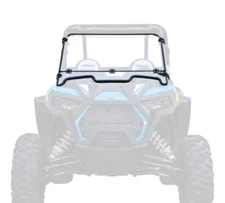 SuperATV Fold Flip Down Front Windshield for Polaris RZR XP Turbo / 1000 2019...