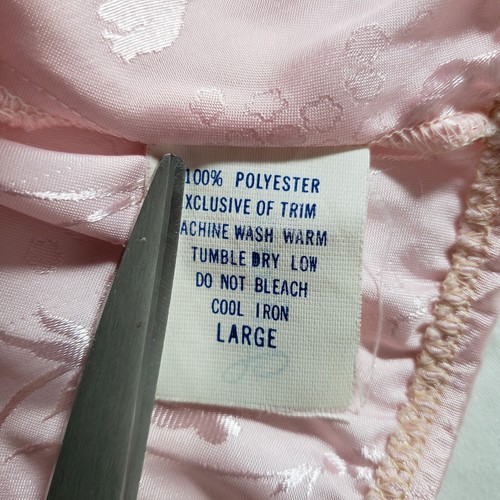 Juliara Satin Tap Pants Sleep Shorts Lingerie Large Pink High Cut Vintage - Picture 8 of 8