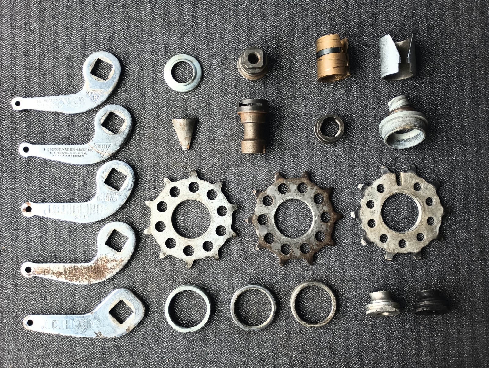 NOS Parts Group Musselman Elgin J C Higgins Coaster Brake Models