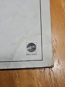 Nintendo NES Power Glove Program Guide Booklet Instructions Operating Tips