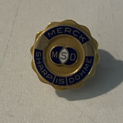 MSD merck sharp is dohme pin lapel | eBay
