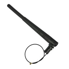 2.4GHz 5dBi Omni WIFI Antenna aerial with extended cable 15cm IPX/u.fl end,130mm