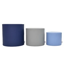 Check Description- Children’s Factory Tranquility Ottoman Trio, Navy, Toddler