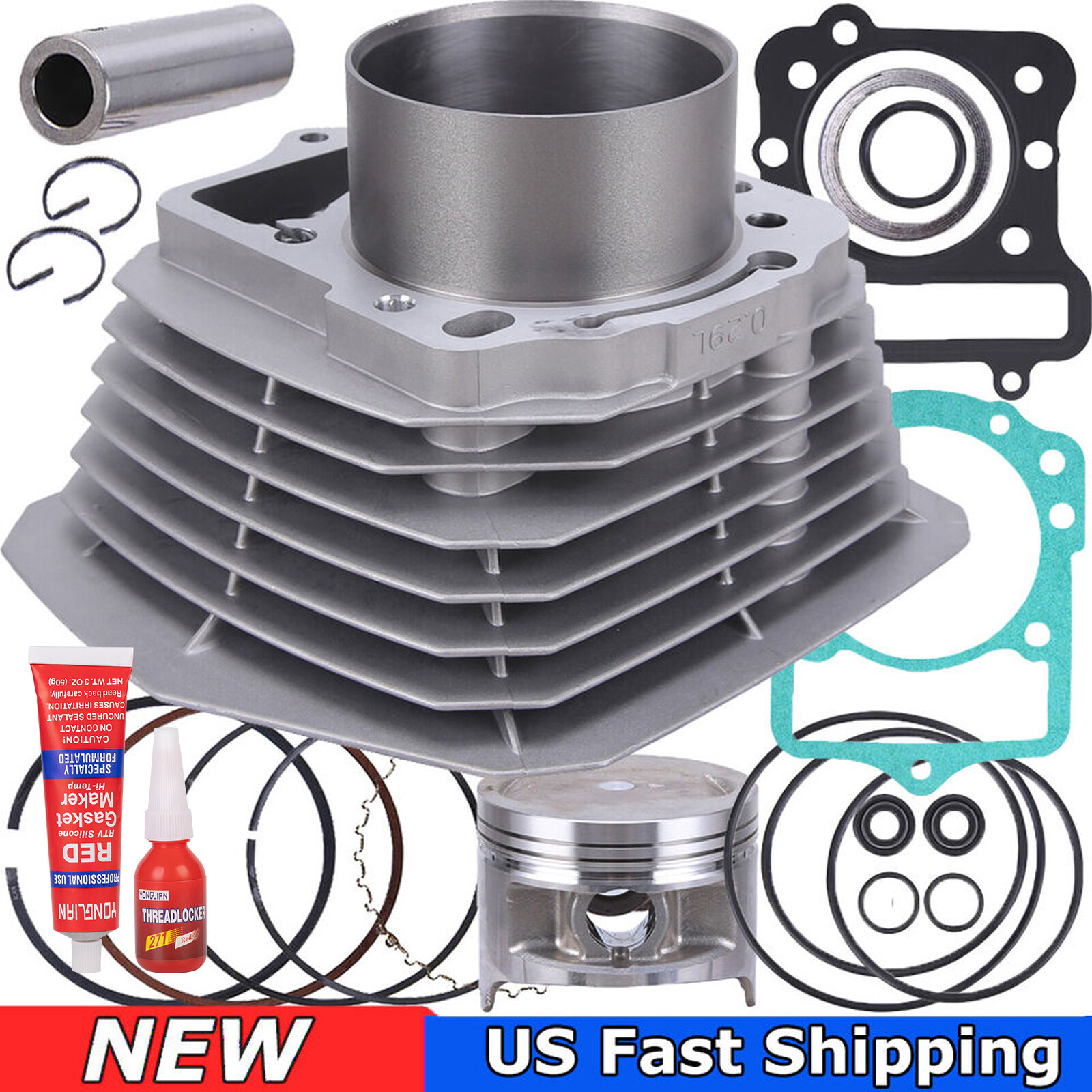 パジャキートン Cylinder Piston Top End Gaskets Kit For Kawasaki Bayou Lakota