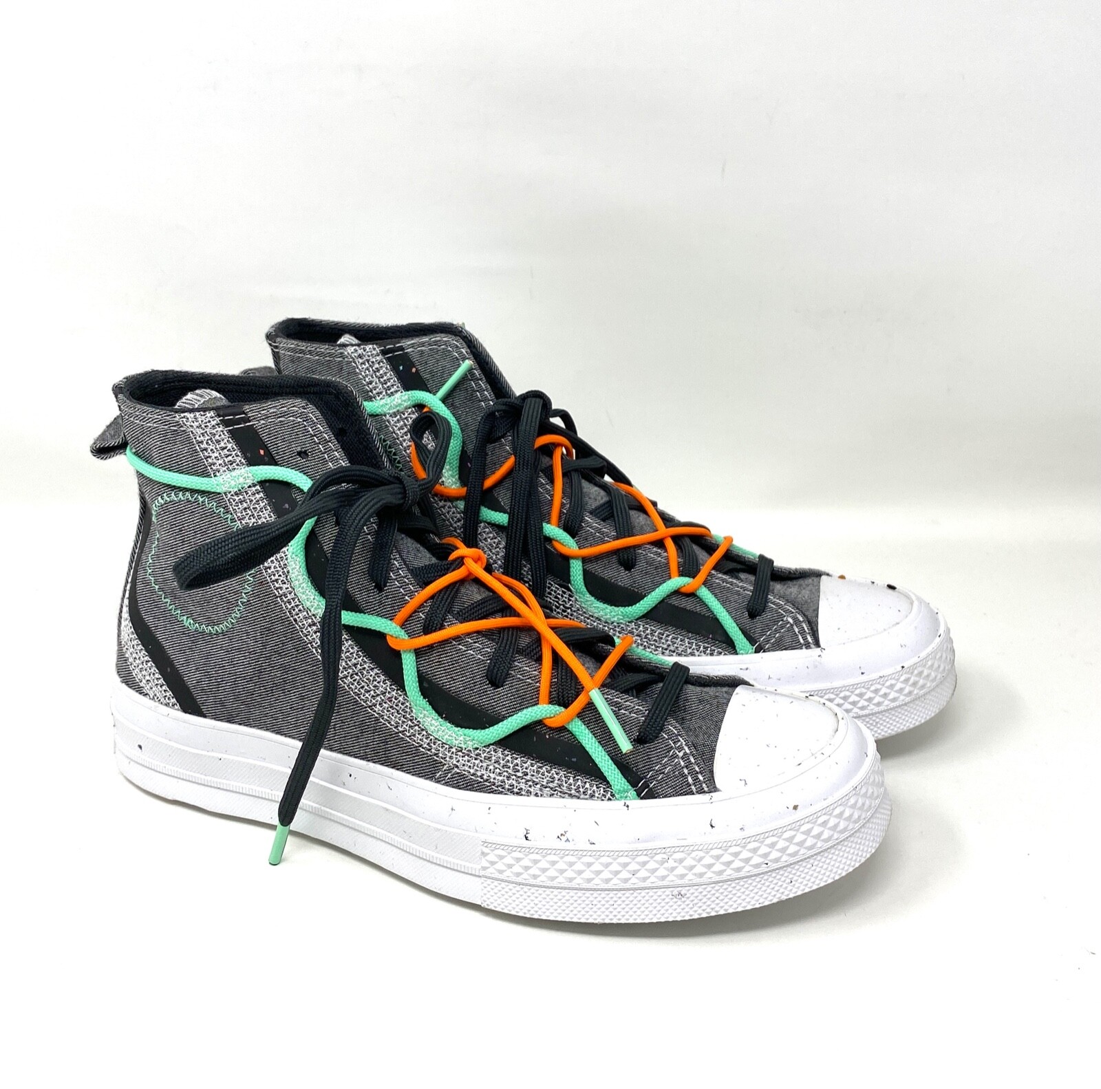 Converse RENEW Chuck 70 HI Ash Storm Wind White Gray Canvas Women\u0026#039;s  Size 170948C | eBay