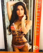 2013 Hooters Calendar Signed By Great Looking...