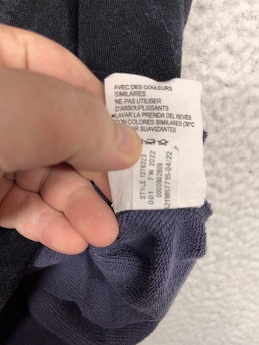 Under Armour Project Rock Terry Sleeveless Hoodie Mens Small Blue Tie Dye Bull - 第 9/10 張圖片