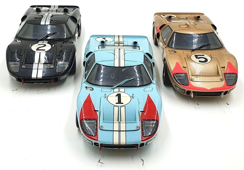 Exoto 1/18 Scale Diecast RLG18SC2 Ford GT40 Le Mans Gift Set Exoto 1/18 Scale Diecast RLG18SC2 Ford GT40 Le Mans Gift Set