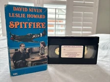 VHS HOME VIDEO SPITFIRE DAVID NIVEN LESLIE HOWARD GOODTIMES 1985