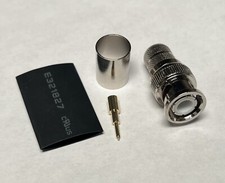 BNC Male Connector 1X for RG8, RG213, LMR400/RFC400 Coax 50 Ohm USA